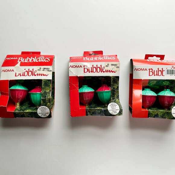 NOMA Vintage Christmas Tree Bubblers - Picture 2 of 4